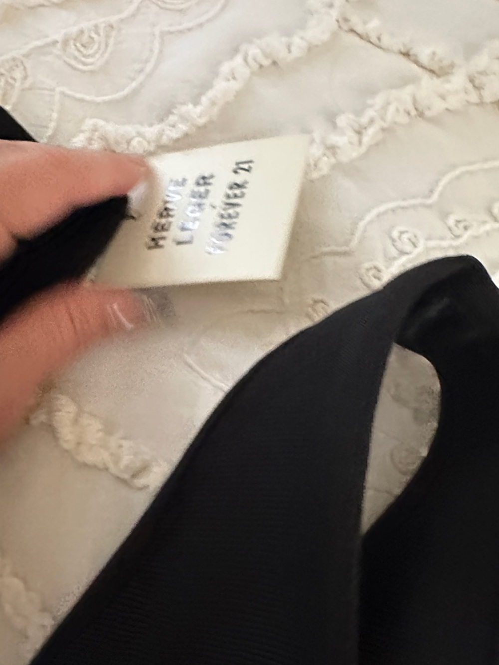 Forever 21 Black Asymmetric Cutout Mini Dress - Picture 5 of 5